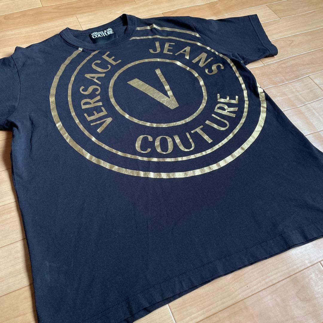 VERSACE ヴェルサーチ　ゴールド　Tシャツ