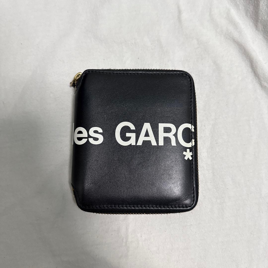 【美品】COMME des GARÇONS ブラック二つ折り財布