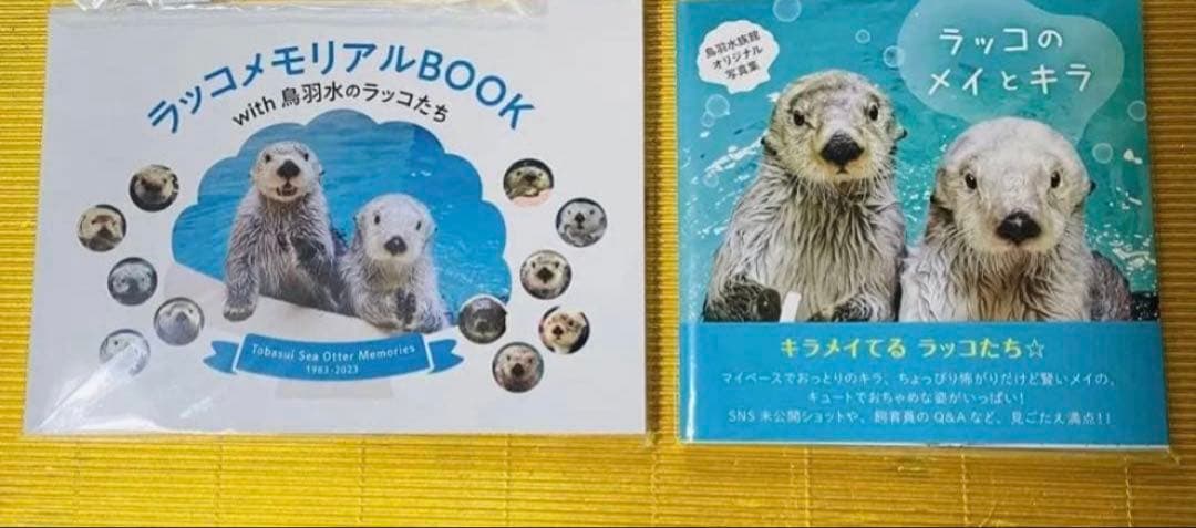 新品⭐️鳥羽水族館⭐️ラッコ写真集2冊⭐️⭐️セット