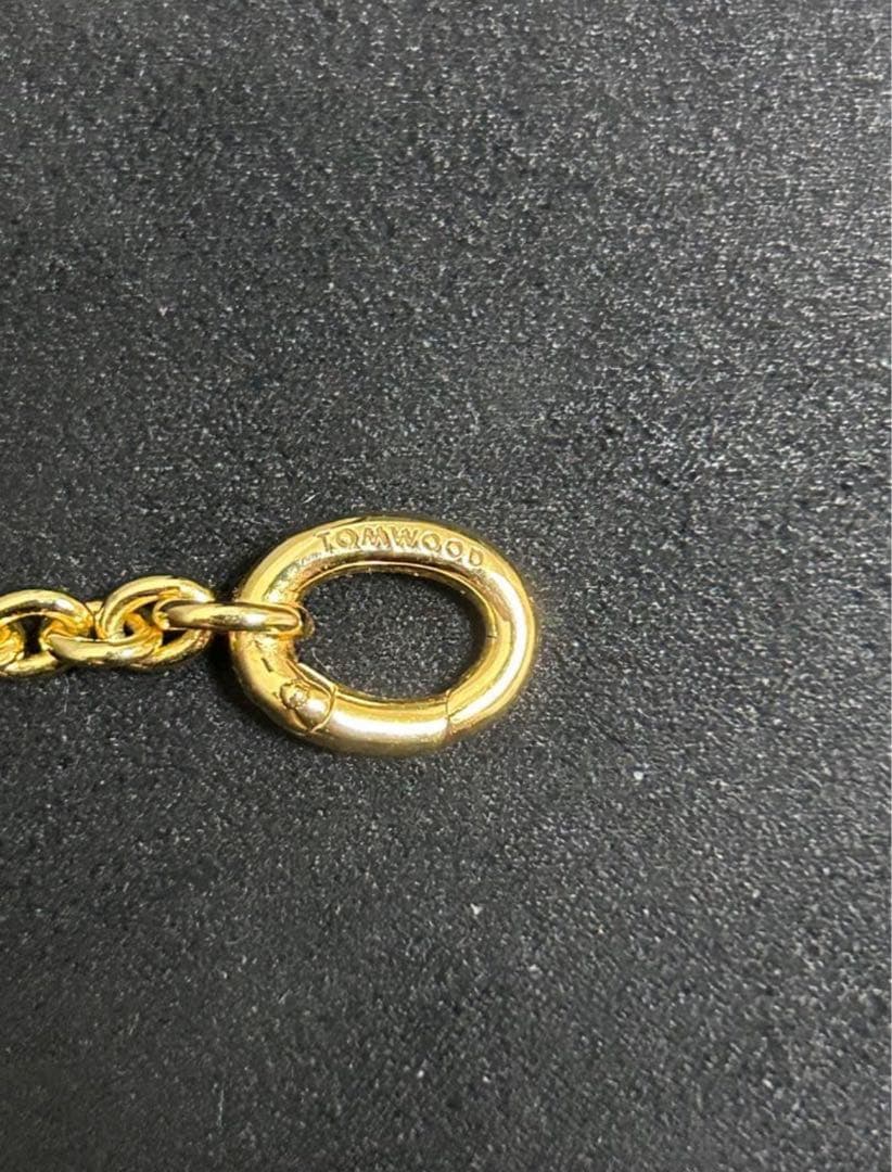 TOM WOOD Ada Chain Slim Gold トムウッド ネックレス