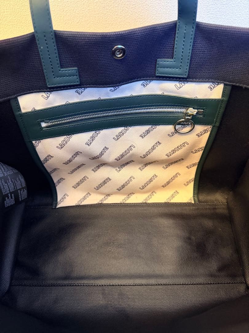 LACOSTE トートネイビー
