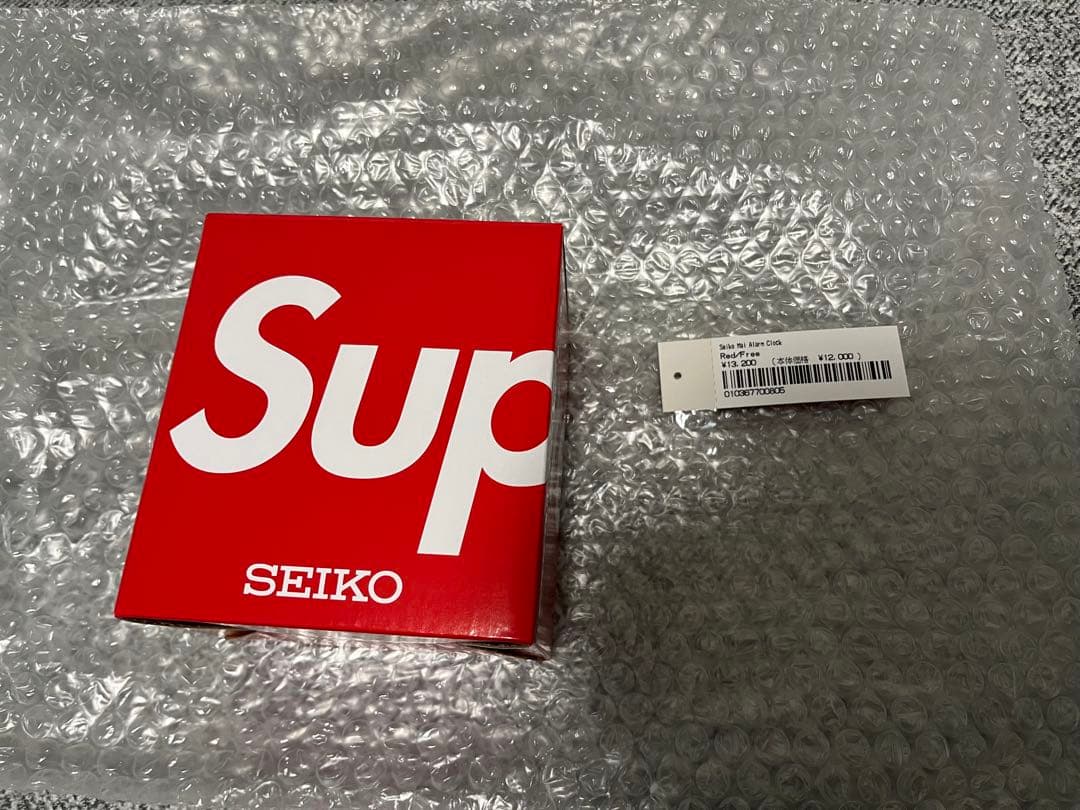 ☆新品☆Supreme Seiko Mai Alarm Clock Red