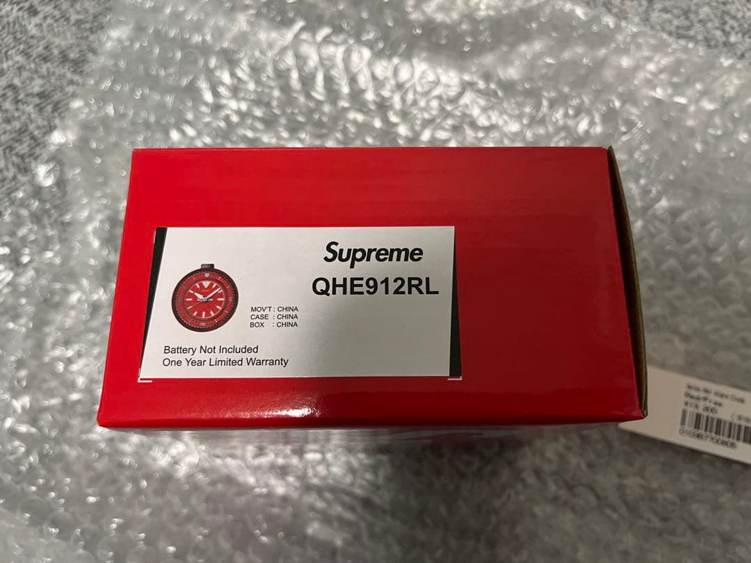 ☆新品☆Supreme Seiko Mai Alarm Clock Red
