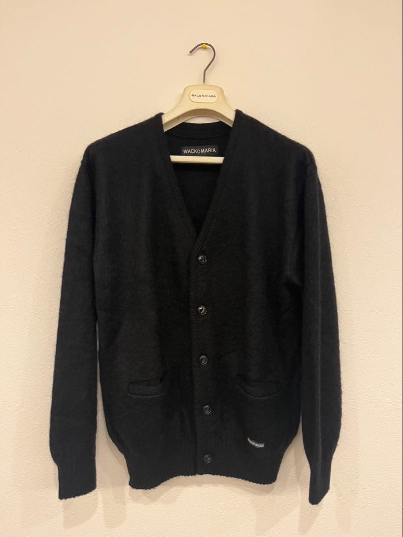 WACKO MARIA MOHAIR CARDIGAN 25FW 黒　野村訓市