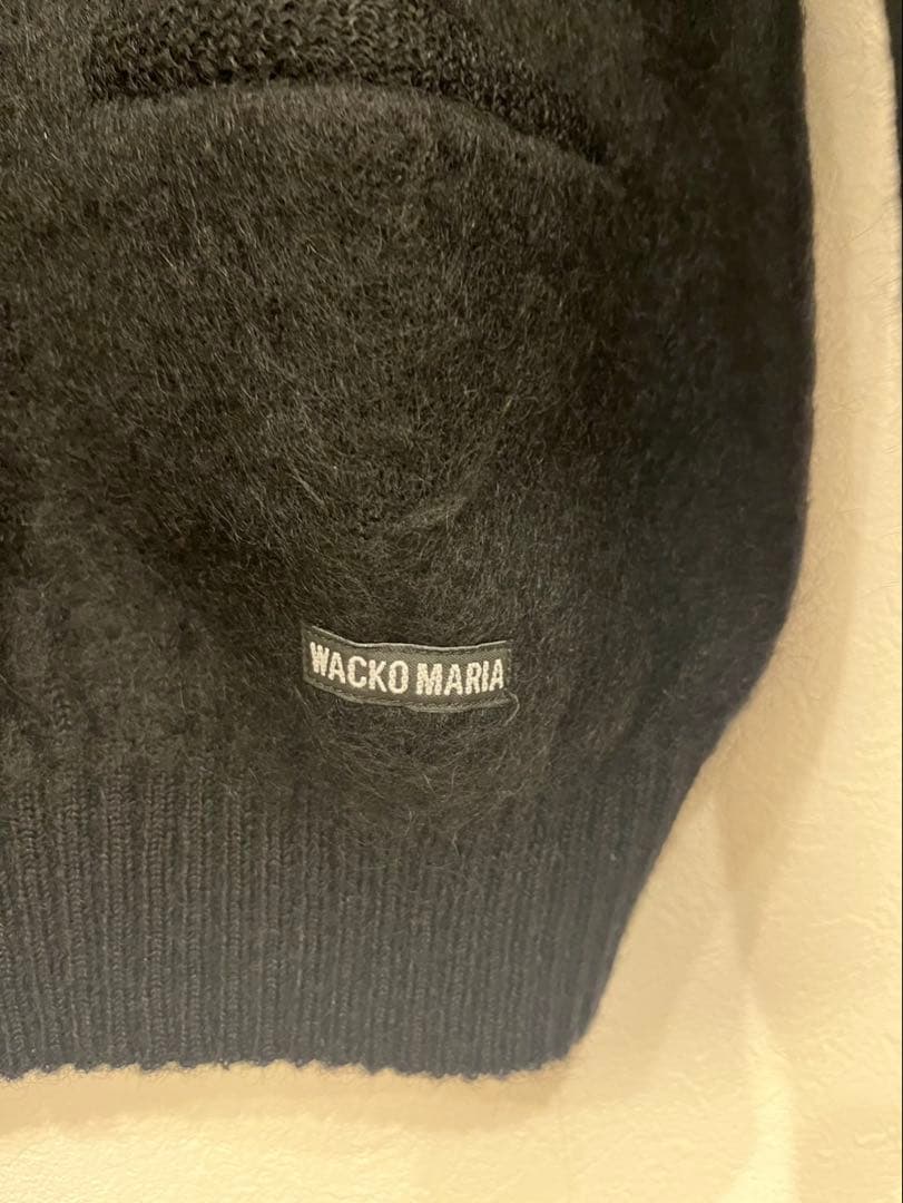 WACKO MARIA MOHAIR CARDIGAN 25FW 黒　野村訓市