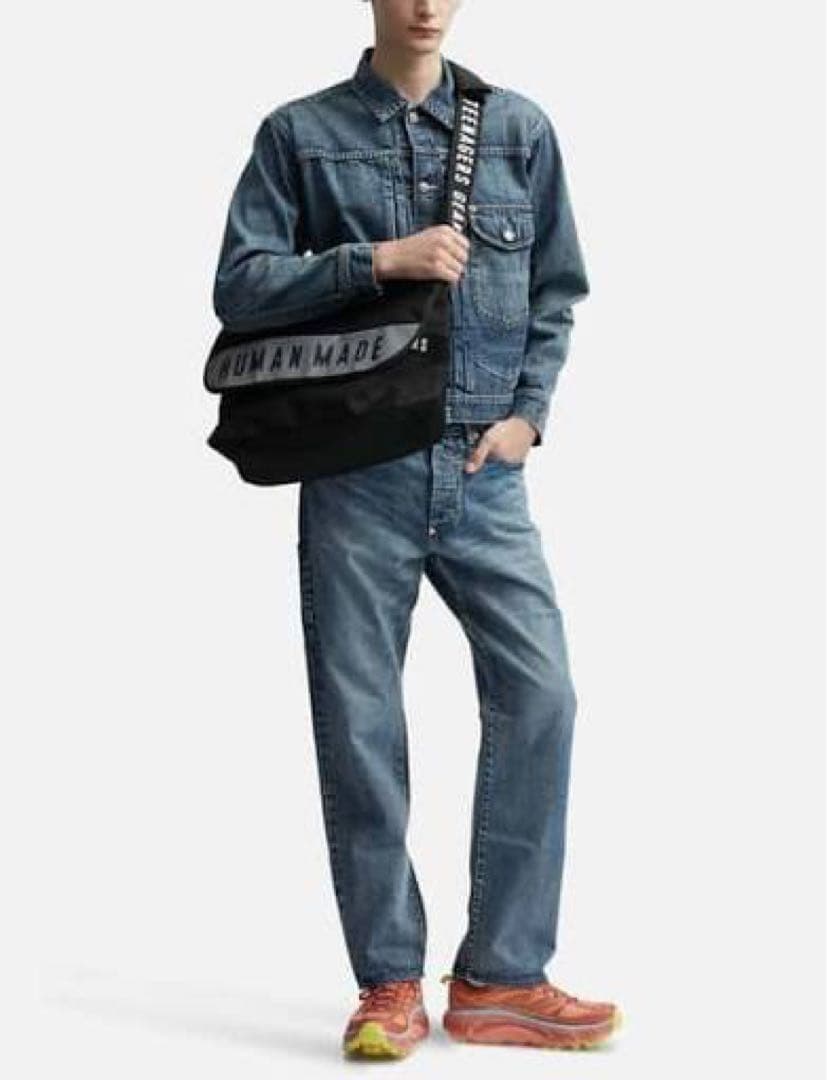 [中古]Human Made Messenger Bag Large Black