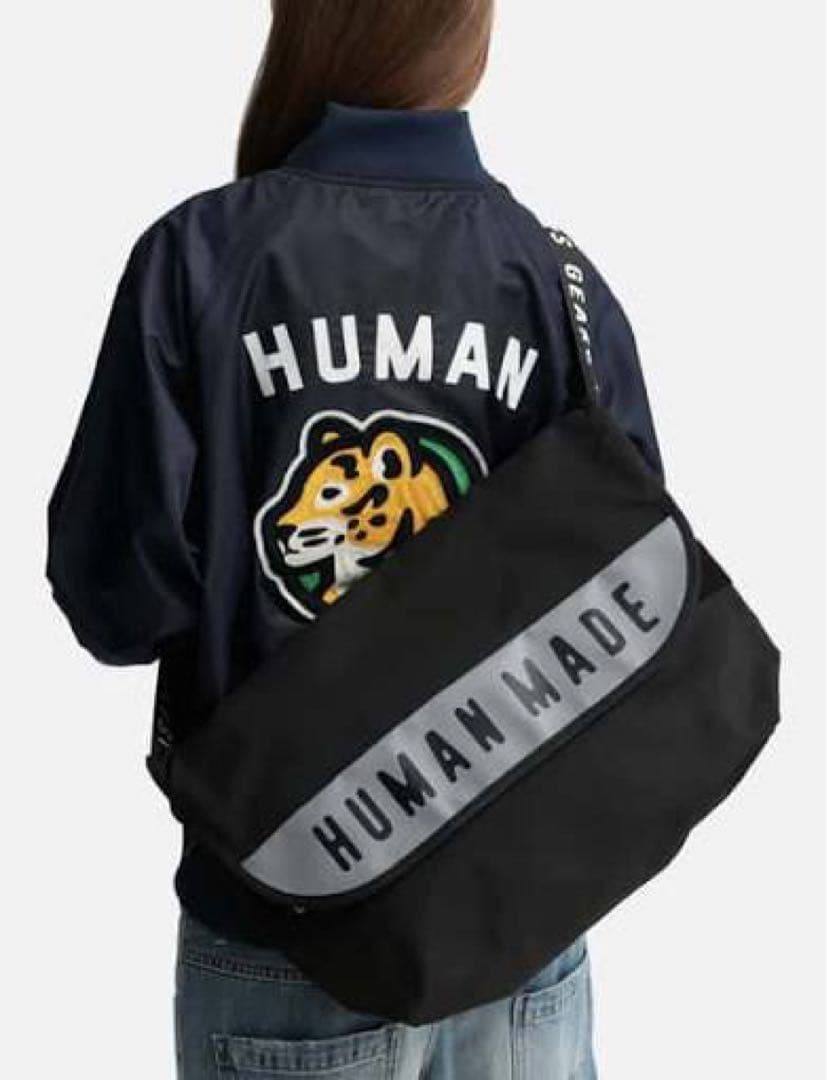 [中古]Human Made Messenger Bag Large Black