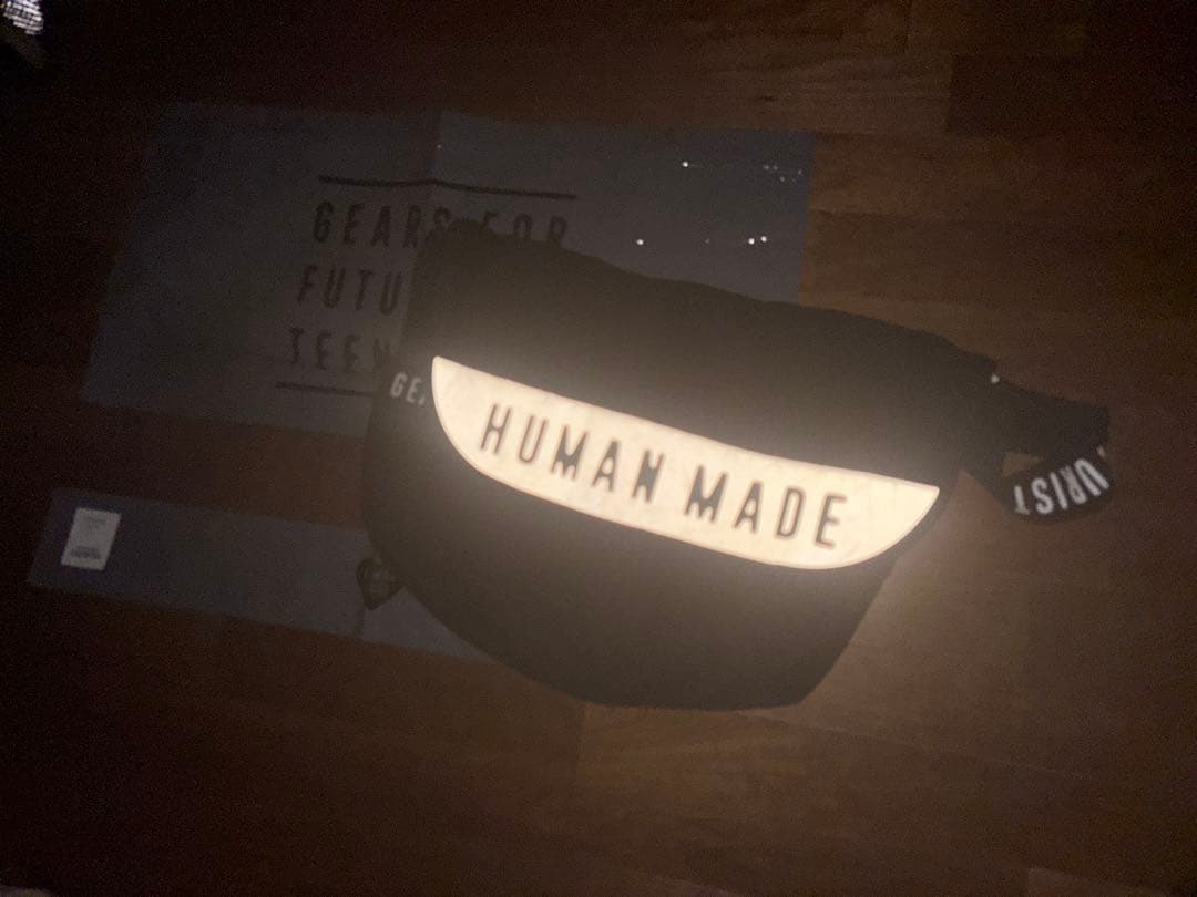 [中古]Human Made Messenger Bag Large Black