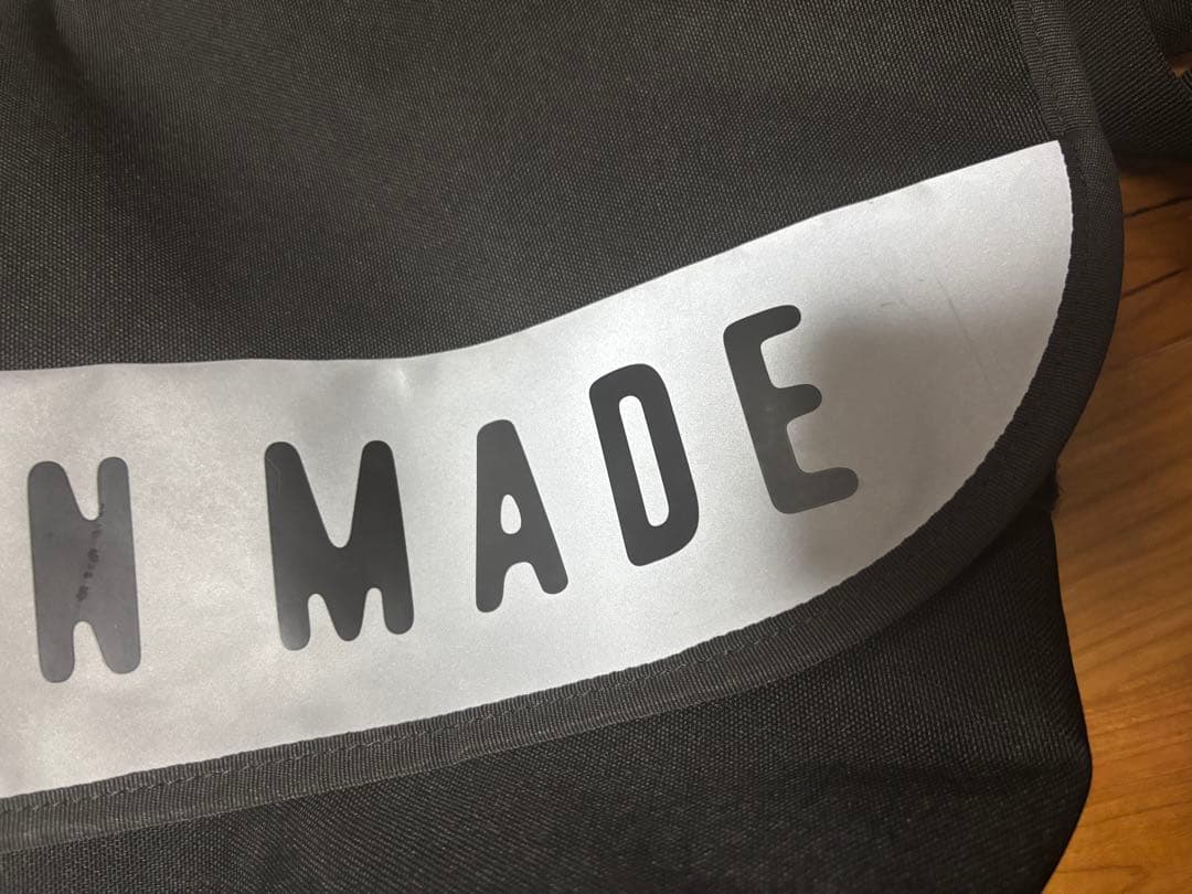 [中古]Human Made Messenger Bag Large Black