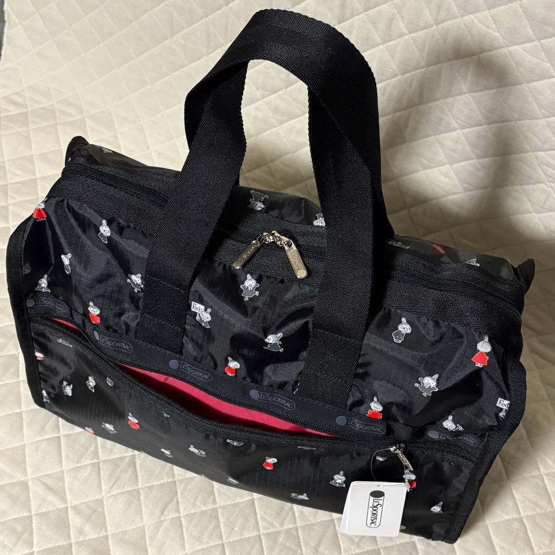 レスポートサック　ムーミン　リトルミイ　ミディアムボストン　キャリーオンバッグ