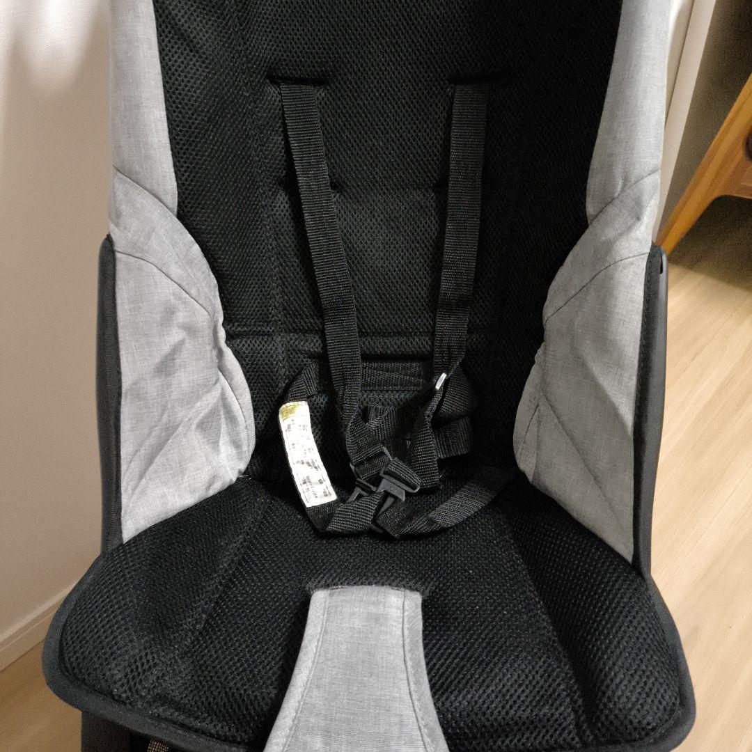 Geoby Pockit ベビーカー ブラック/グレー 機内持込可 ポキット