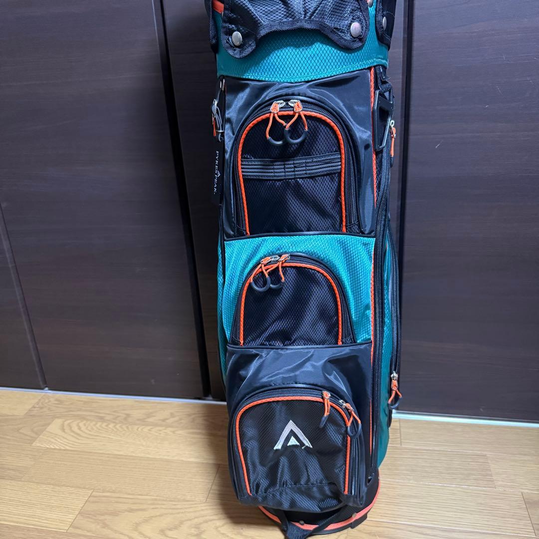 現行品 PYKES PEAK キャディバッグ ゴルフ PPS-0 SERIES