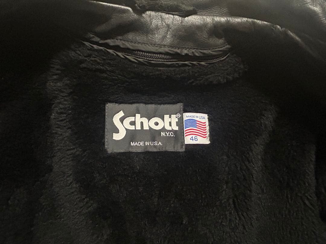 schott ショットシングルライダースジャケット