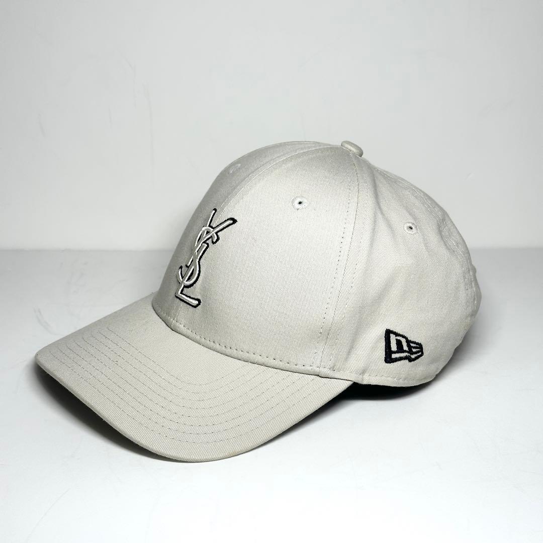 YVES SAINT LAURENT × NEW ERA YSL ロゴ キャップ