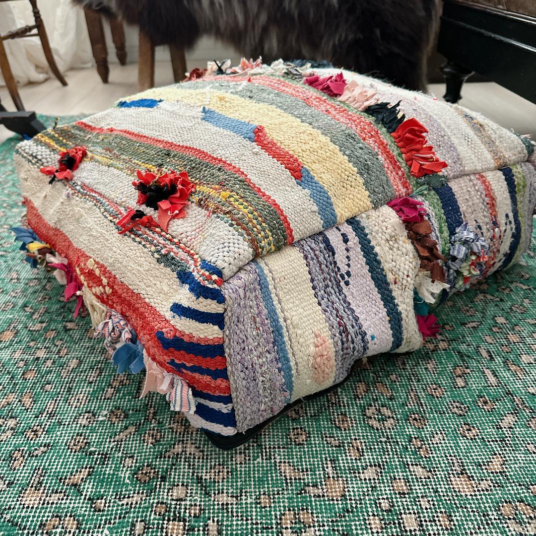 sac モロッコのヴィンテージプフ16