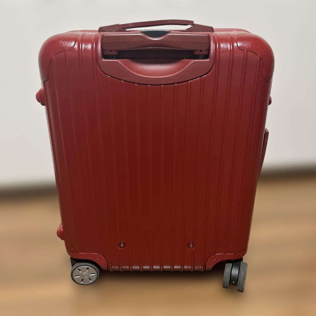 リモワ サルサ スーツケース キャリー 4輪 トラベル ビジネス レッド　訳有