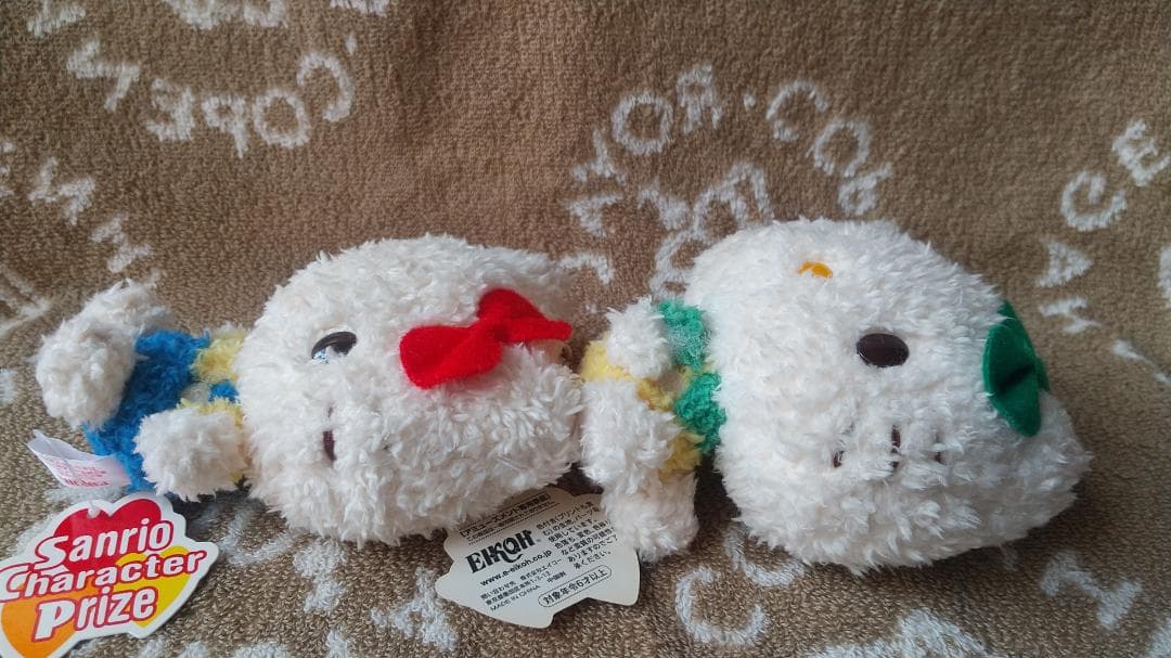 キティ　ぬいぐるみ　マスコット　エンジェル　いちご　どんぐり　キーホルダー