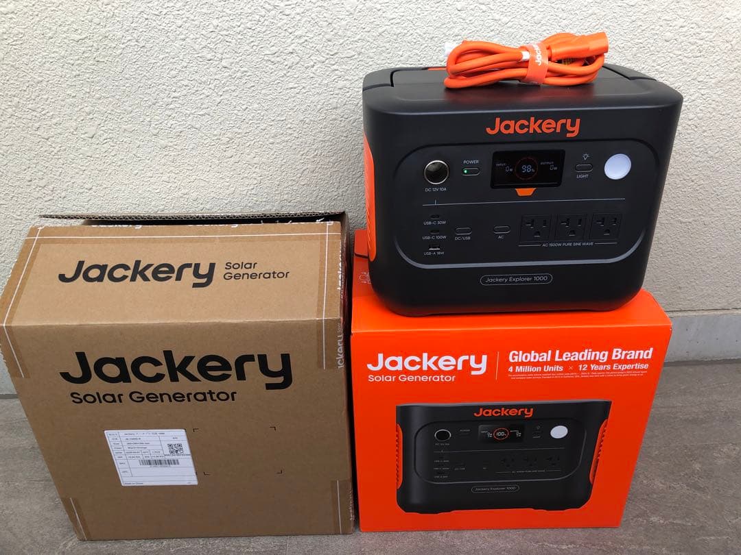 Jackery ジャクリ　1000new ポータブル電源