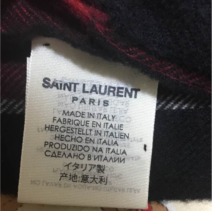 SAINTLAURENT  PARIS マフラー