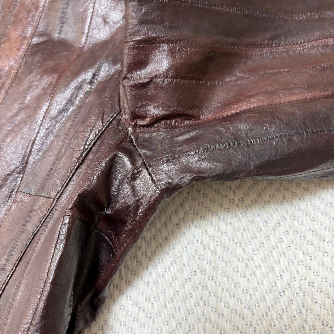 ジャケット・アウター JAPAN VINTAGE KAMAKURA EEL SKIN JACKET
