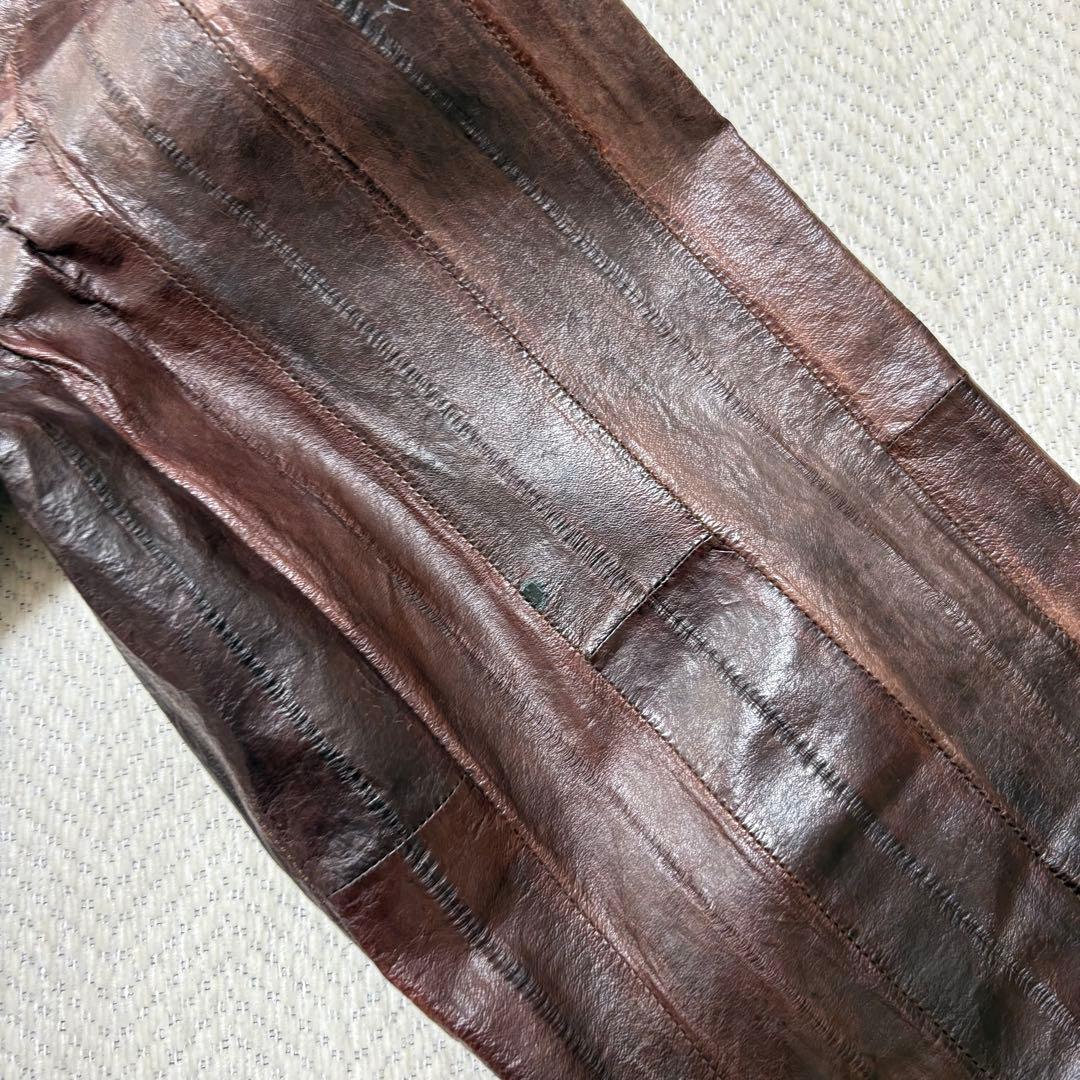 ジャケット・アウター JAPAN VINTAGE KAMAKURA EEL SKIN JACKET