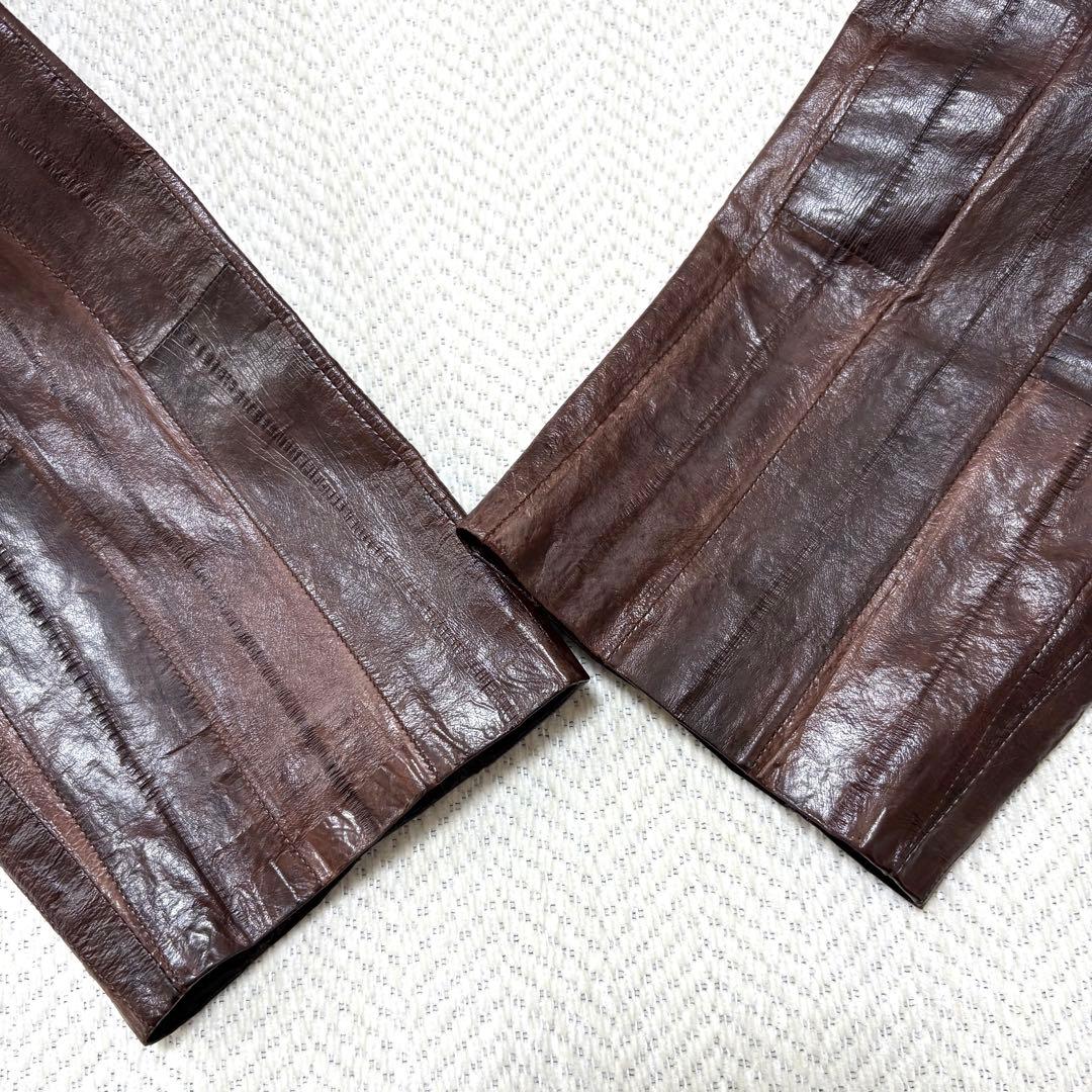 ジャケット・アウター JAPAN VINTAGE KAMAKURA EEL SKIN JACKET