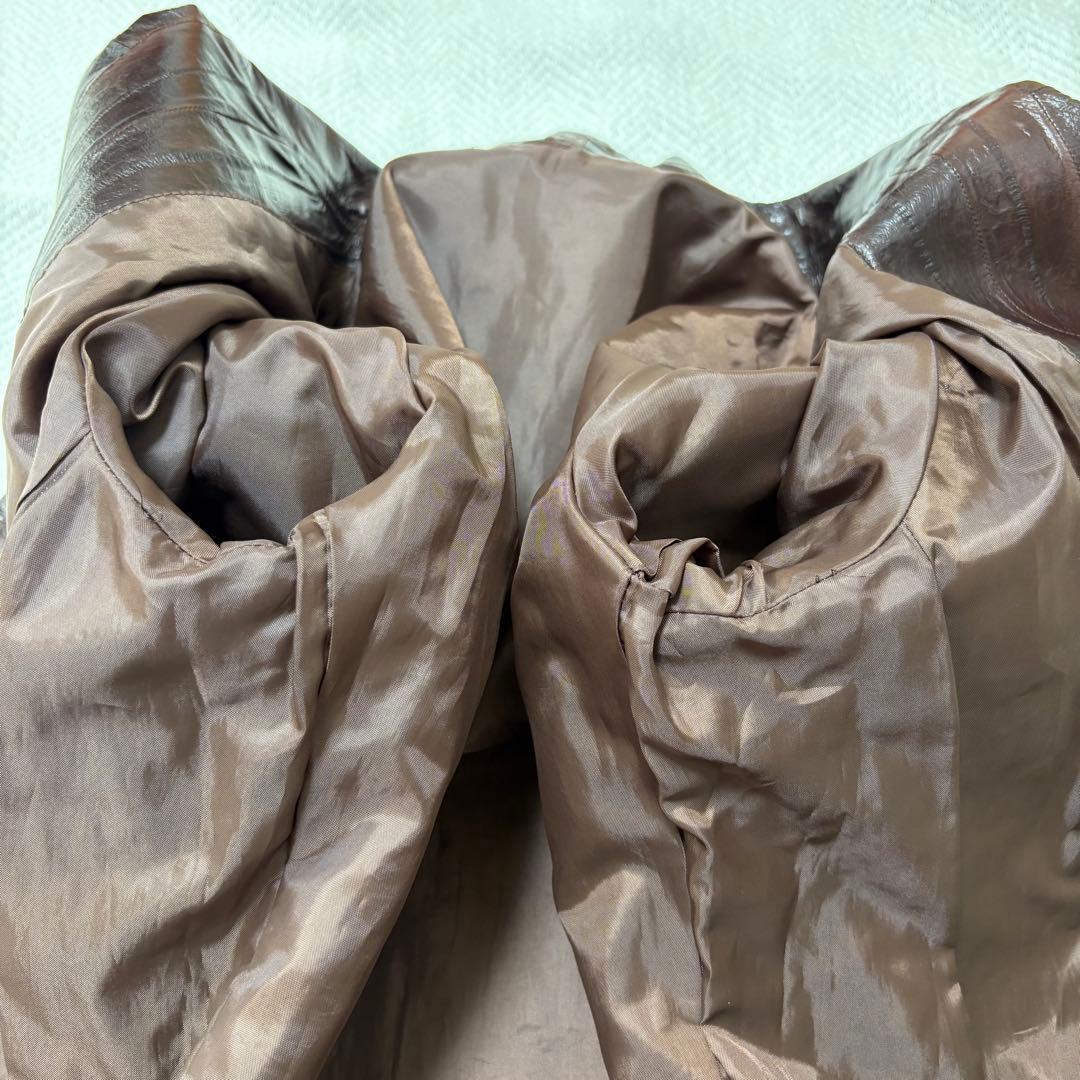ジャケット・アウター JAPAN VINTAGE KAMAKURA EEL SKIN JACKET
