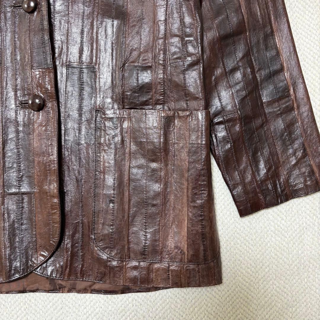 ジャケット・アウター JAPAN VINTAGE KAMAKURA EEL SKIN JACKET