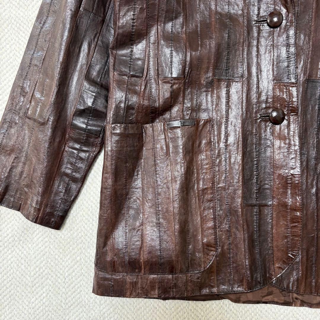 ジャケット・アウター JAPAN VINTAGE KAMAKURA EEL SKIN JACKET