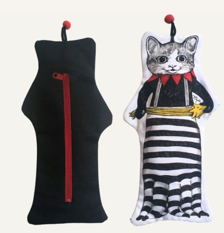 ★おまけ付き　ヒグチユウコ　個展限定　ひとつめちゃん　ギュスターヴくん　ポーチ