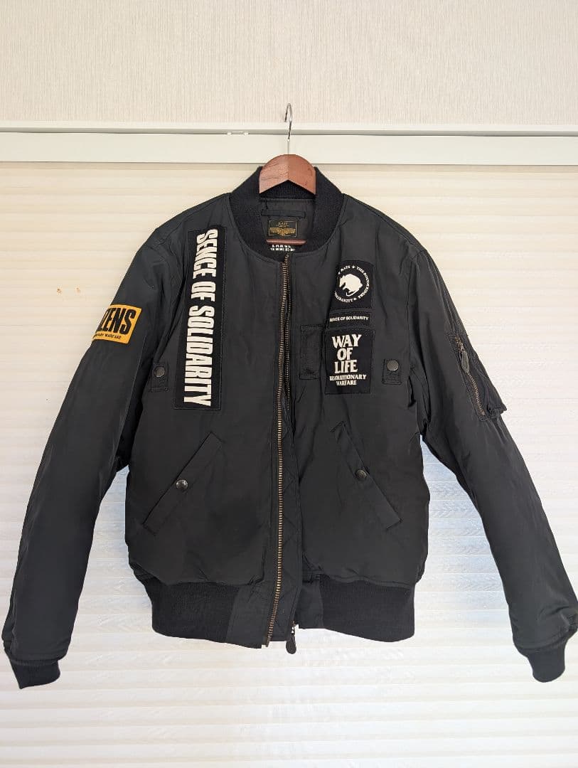 RATS/19AW/MA-1PATCH/フライトジャケットL
