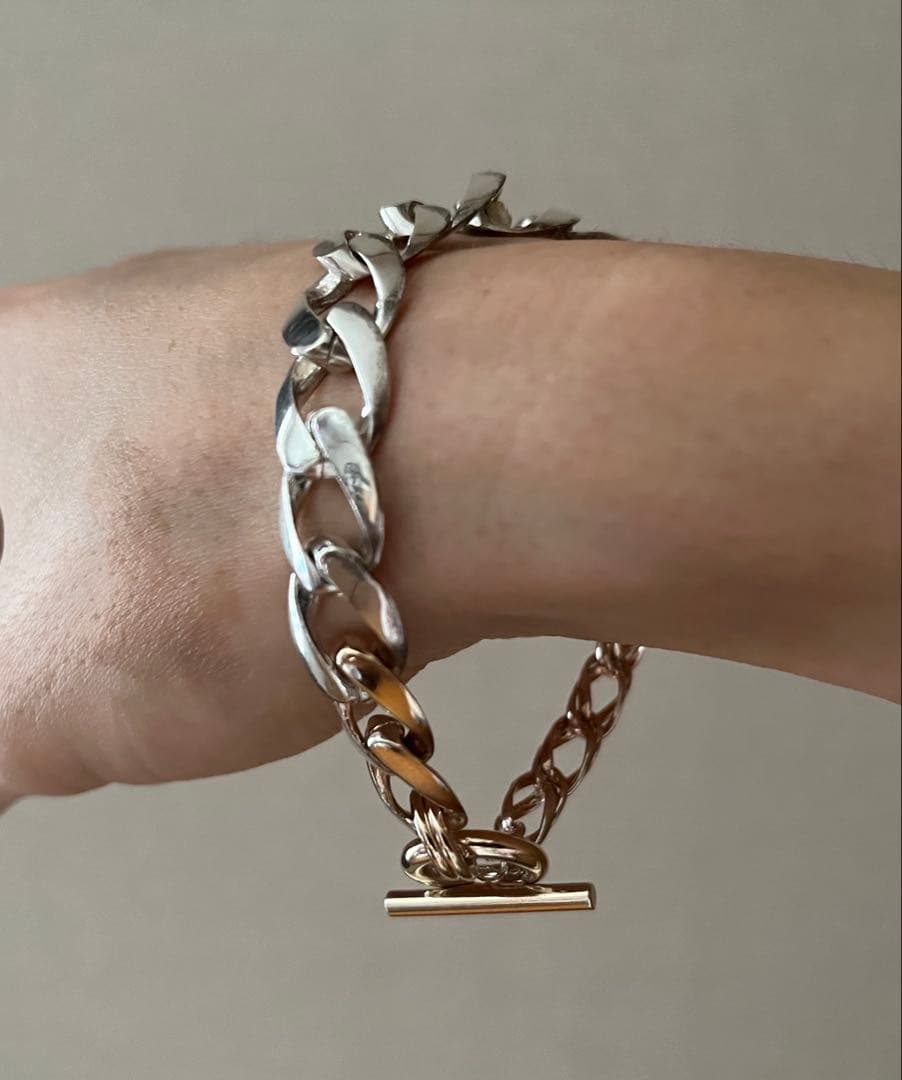 【RePLAY】BICOLOR CHAIN BRACELET