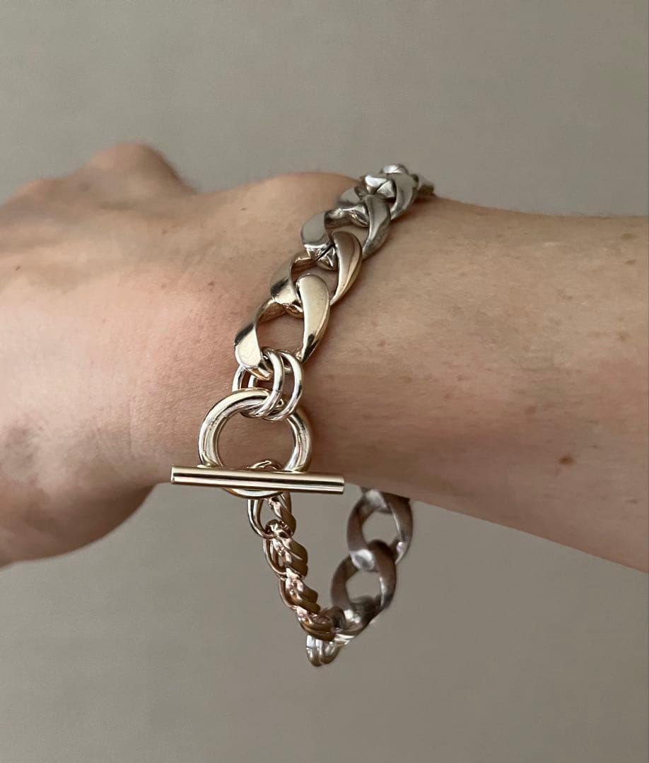 【RePLAY】BICOLOR CHAIN BRACELET