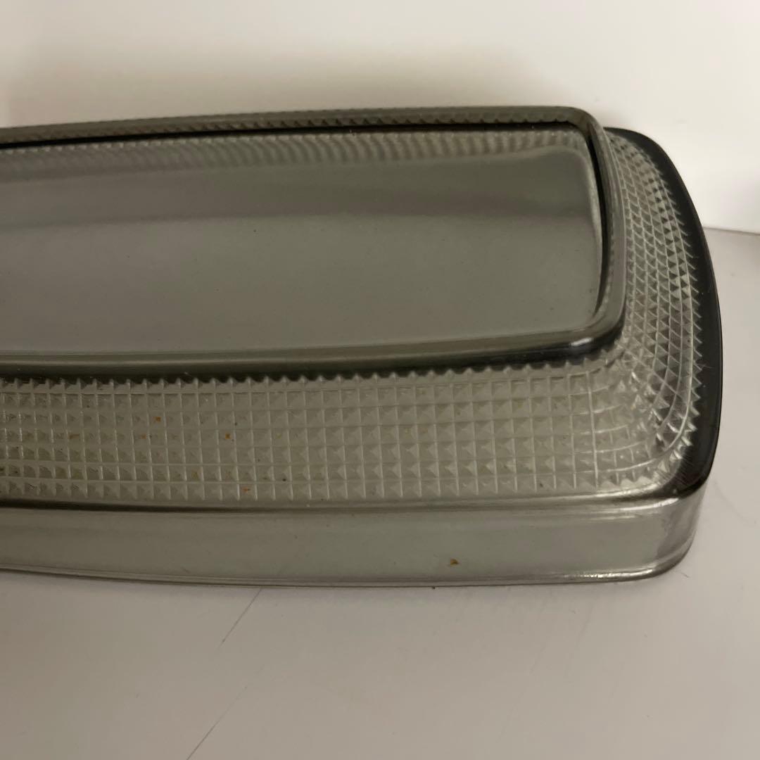 DIGSMED ガラス皿3枚セット チーク材トレイ付き　デンマーク　北欧
