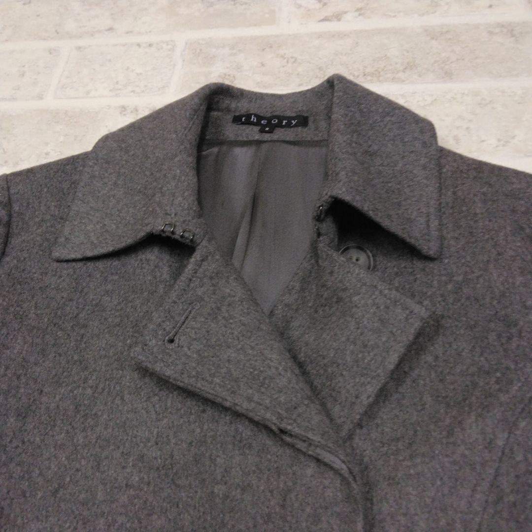 theory　セオリー　カシミヤコート　ロングコート　Sサイズ