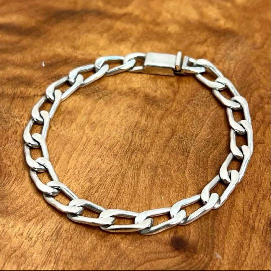 メキシコ ヴィンテージ シルバー リンク ブレスレット MEXICO 925