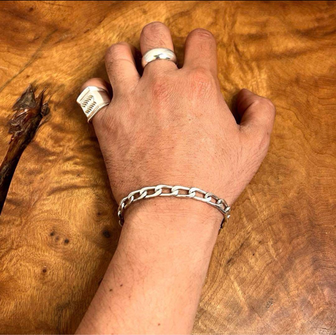 メキシコ ヴィンテージ シルバー リンク ブレスレット MEXICO 925