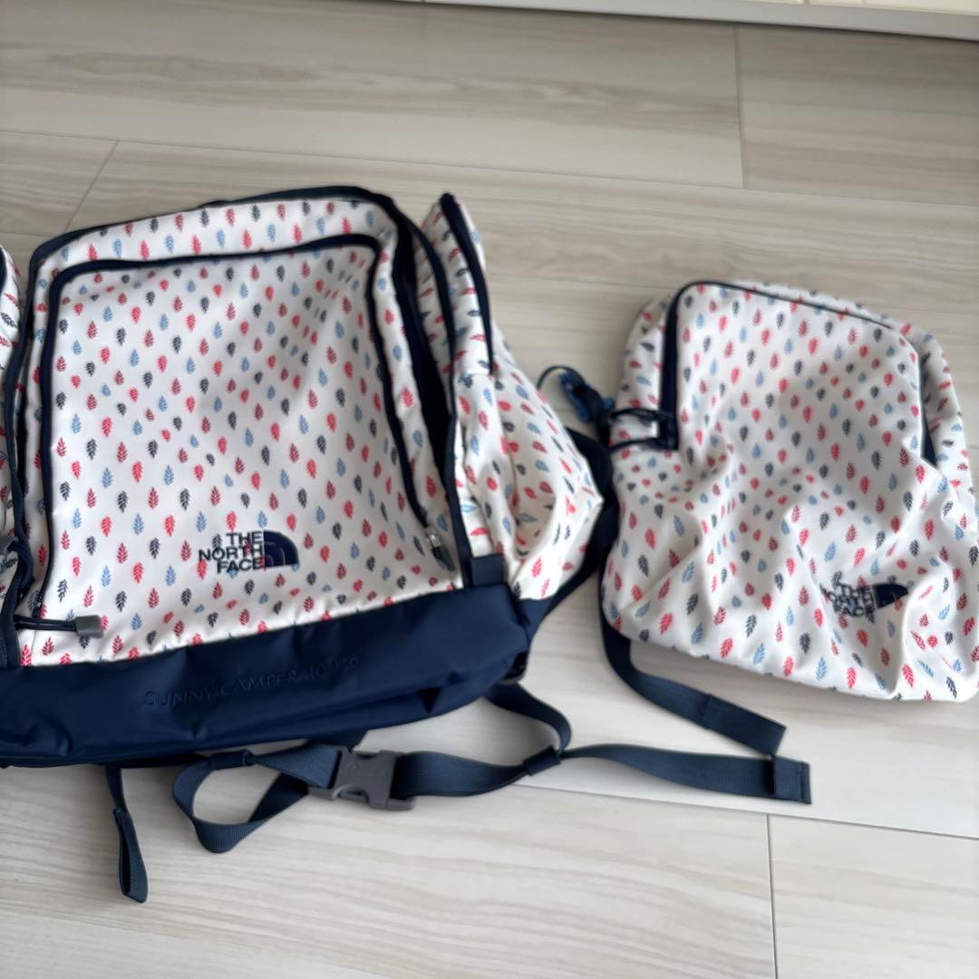 美品☆ノースフェイス サニーキャンパー 40+6　キッズ リュック