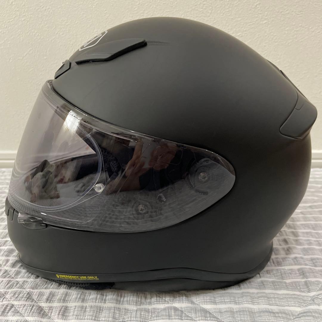 SHOEI Z-7 フルフェイスヘルメット マットブラック Lサイズ