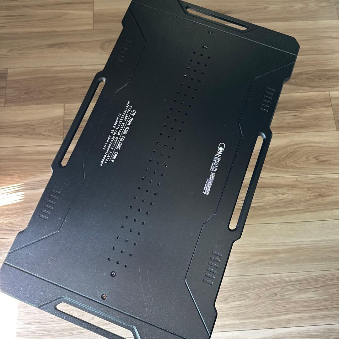 on u life バーナー テーブルセット igt オンユーライフ 黒 ウッド