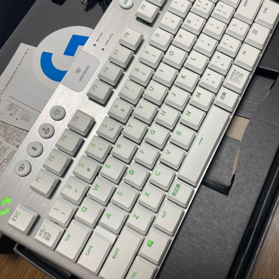 Logicool G913 TKL LIGHTSPEEDワイヤレス　RGB