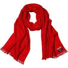 Supreme FUCK wool scarf 総柄 マフラー スカーフ 赤