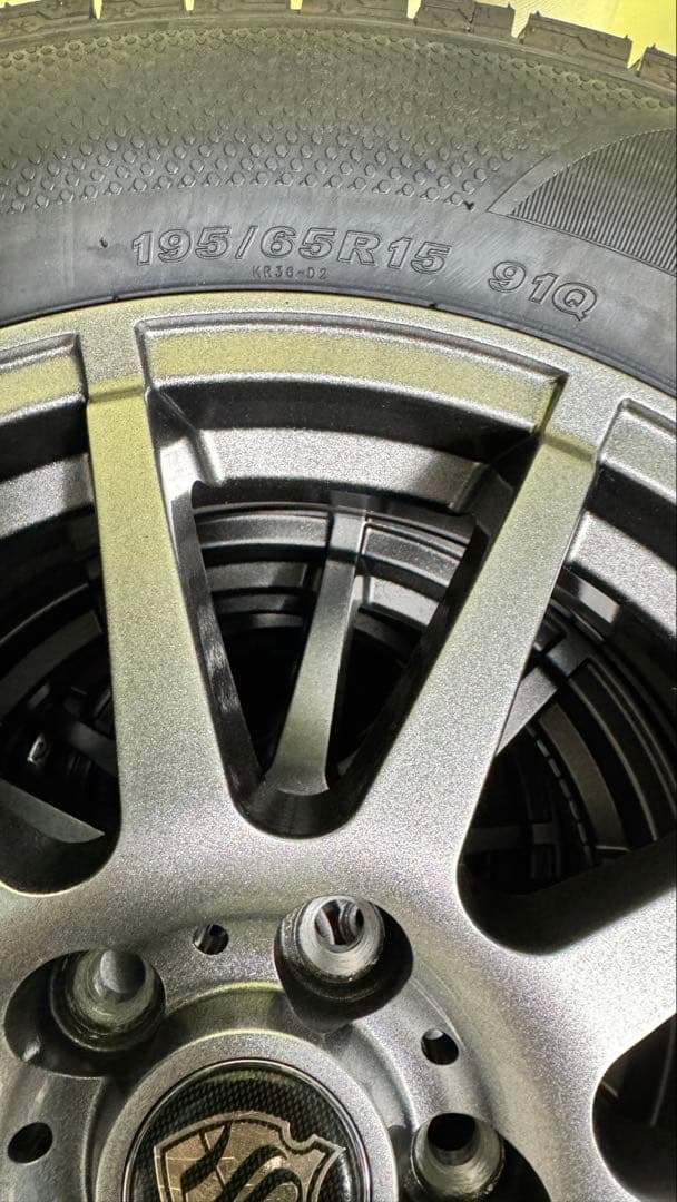 ケンダ スタッドレスタイヤ 195/65R15 ホイールセット タイヤのみ可‼️