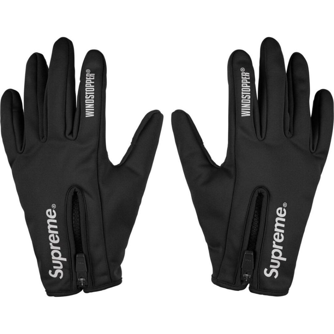 新品Supreme WINDSTOPPER Zip Gloves M