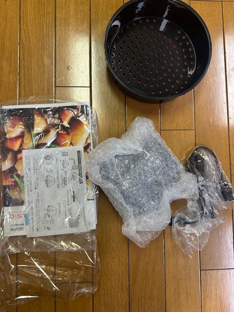 店頭展示品 SHARP 水なし自動調理鍋 KN-HW24F-R 2.4 ヘルシオ