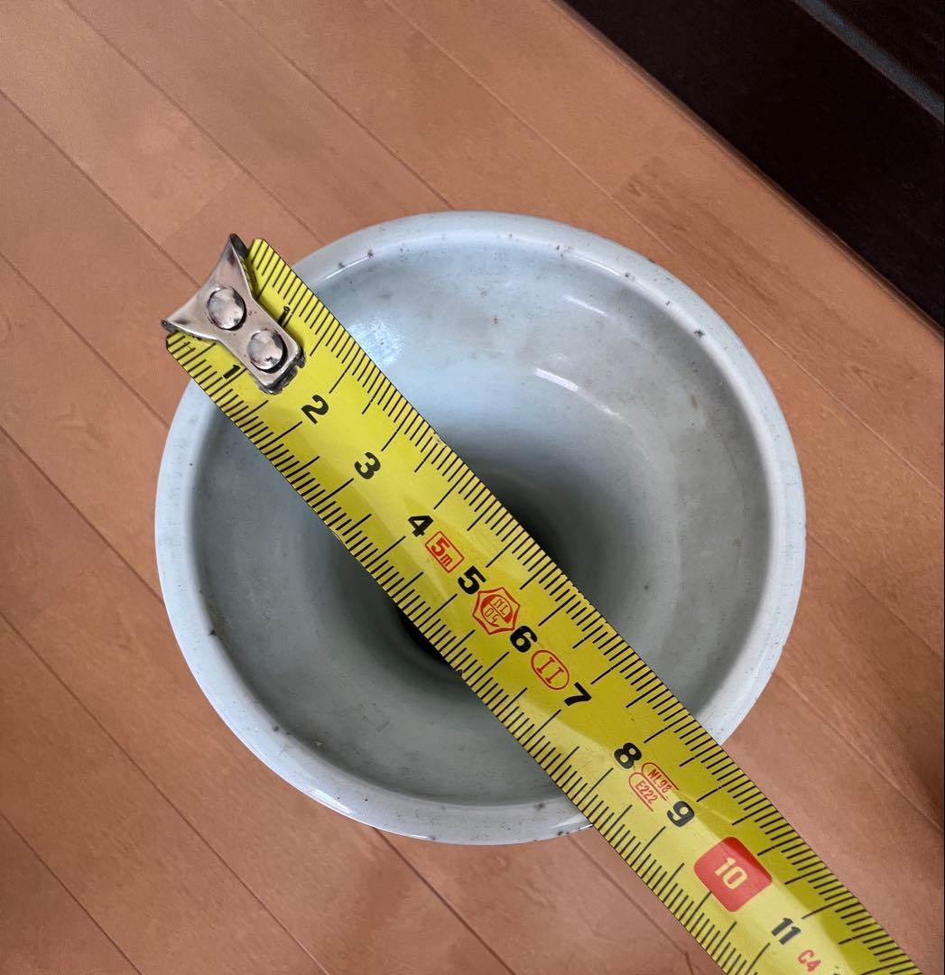 中国陶磁器 大明萬暦年製銘 染付赤絵花瓶 萬暦赤絵 龍 古美術品 骨董品