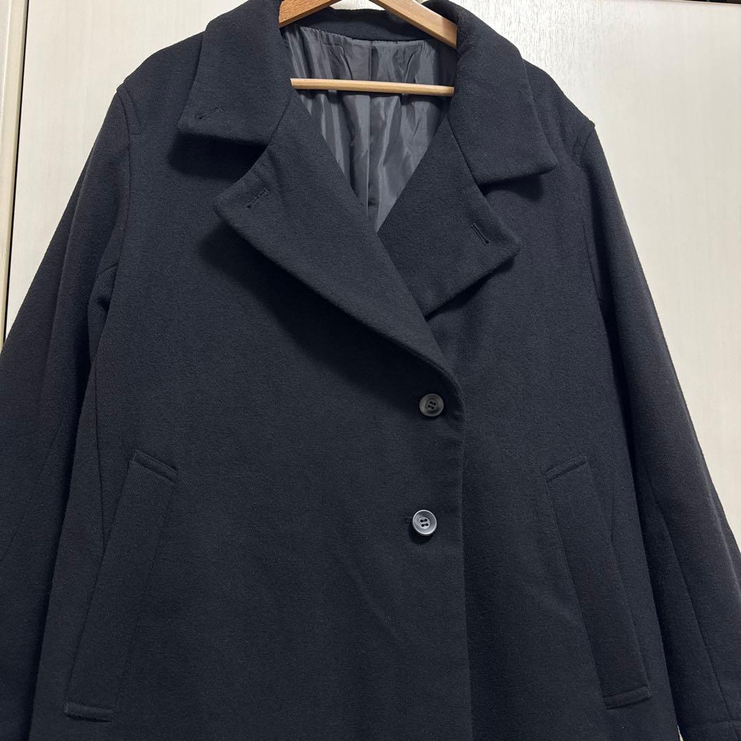 ク*ム様 crewre クルーレ　カスタムメルトンマキシコート size 3 ブ