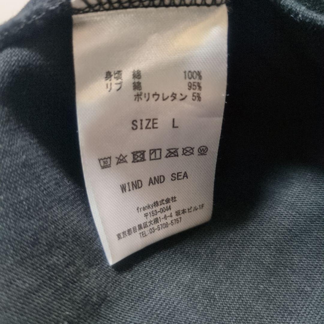 【即日発送】WIND AND SEA WDS-SEA-22S-01長袖 ロンT