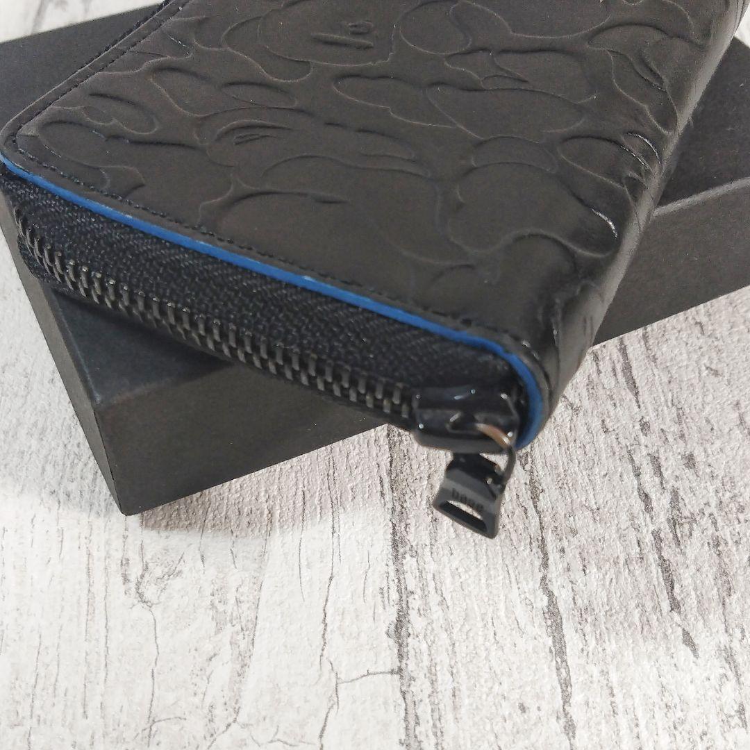 BAPE 型押しレザー ABCカモ ケース☆新品・未使用