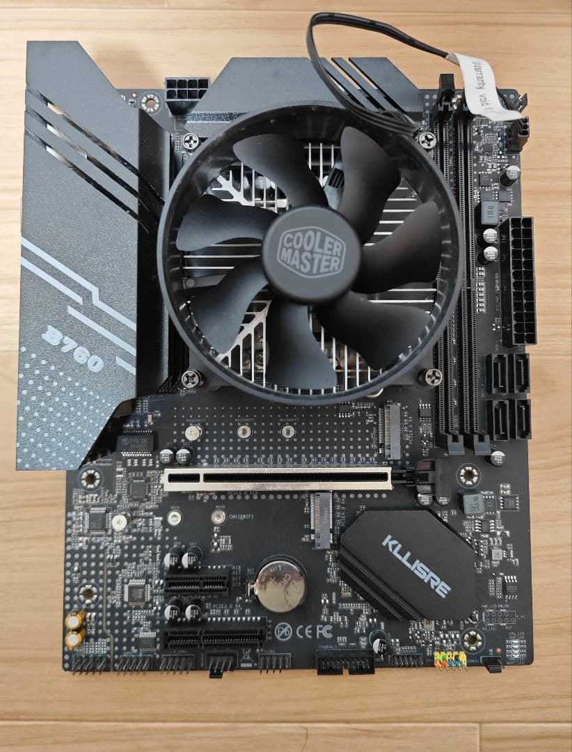 Intel Core i5-12400F + B760 マザーボードセット